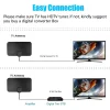 Digital TV Antenna,Antenna for Smart TV,360°Reception,Support 4K 1080p Smart Television,Detachable Signal Amplifier-Signal Booster-HDTV Antenna 10ft Coaxial HDTV Cable, Portable HD TV Antenna Indoor - Image 3