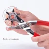 Hole Punch,Heavy Duty Leather Hole Puncher for Belts, Watch Bands, Straps, Dog Collars, Saddles, Shoes, Fabric, DIY Home or Craft Projects - Image 2