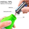 Emlimny Tent Lamp Portable LED Tent Light 4 Packs Clip Hook Hurricane Emergency Lights LED Camping Light Bulb Camping Tent Lantern Bulb Camping Equipment for Camping Hiking Backpacking Fishing - Image 3