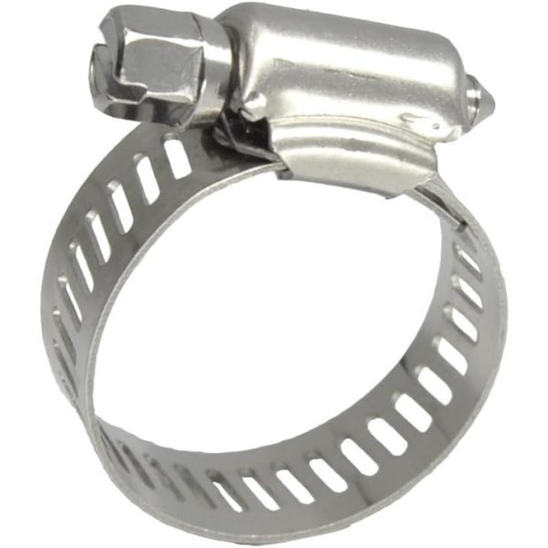 Emlimny Stainless Steel Hose Clamps - 16 Pack Worm Gear Drive Hose Clamps, Clamping Range 7.1 Inch to 12.6 Inch (18mm-32mm) for Automotive Plumbing - Image 4