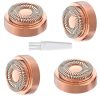Emlimny Facial Hair Remover Replacement Heads Compatible with Flawless Facial Hair Removal Tool Good Blade Heads