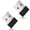 Genreen Mouse Jiggler Mover Wiggler Undetectable Shaker USB Port for Computer Laptop, Keeps PC Awake, Simulate Movement to Prevent Laptop Entering Sleep, No Software Plug-and-Play-2Pack