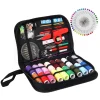 Rongsi Sewing Kit, XL Sewing Supplies for DIY, Beginner, Adult, Kids, Camper, Travel, Portable Emergency Basic Repair Mini Set with Scissors, Thimble, Thread, Needle, Tape Measure, Case and Accessorie