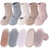 Toddlers Socks,Toddlers Non Slip Socks with Grips Baby Girls Boys Anti Skid Crew Cotton Gift Socks for Infants Kids（Suitable for 1-3 years old）