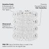 Wusi Holiday Gift Spiral Hair Ties | Coil Hair Ties | Phone Cord Hair Ties | Ponytail Hair Coils No Crease - 4 pcs | Transparent - Image 2