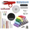 Rongsi Sewing Kit, XL Sewing Supplies for DIY, Beginner, Adult, Kids, Camper, Travel, Portable Emergency Basic Repair Mini Set with Scissors, Thimble, Thread, Needle, Tape Measure, Case and Accessorie - Image 2