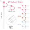 6 Straws with Cover Cap for 40oz Tumbler Replacement - Reusable Straw with Stopper Tips, Perfect for Cup with Handle H2.0, 14, 20, 30, 40oz Accessories - Image 4